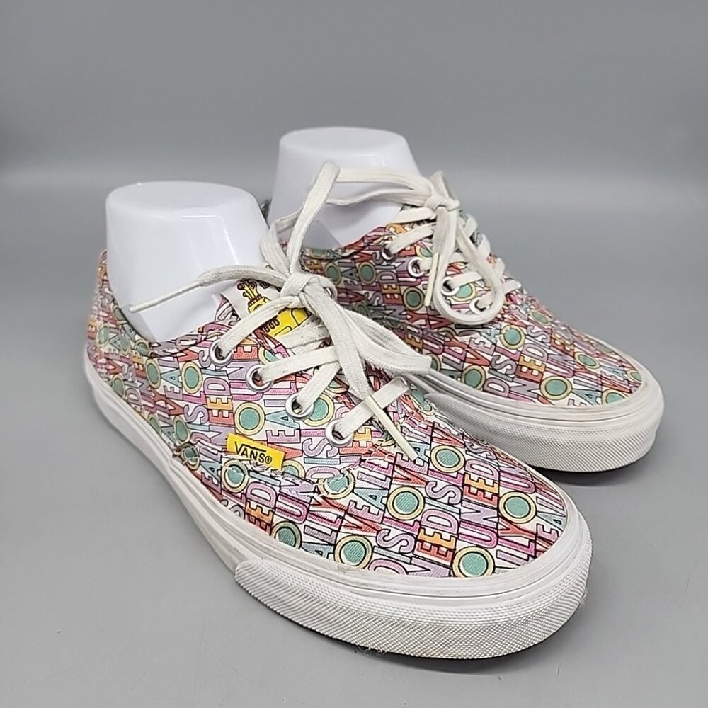 Vans The Beatles Yellow Submarine Authentic Shoes All You Need Is Love 5 M 6.5 W
